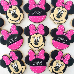 Minnie Mouse Sugar Cookie Set