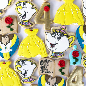 Beauty & the Beast Sugar Cookie Set