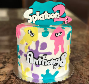 Splatoon Cake