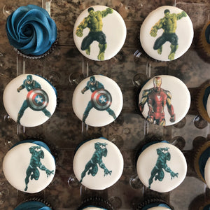 Fancy Custom Cupcakes (Click to view additional fancy designs)