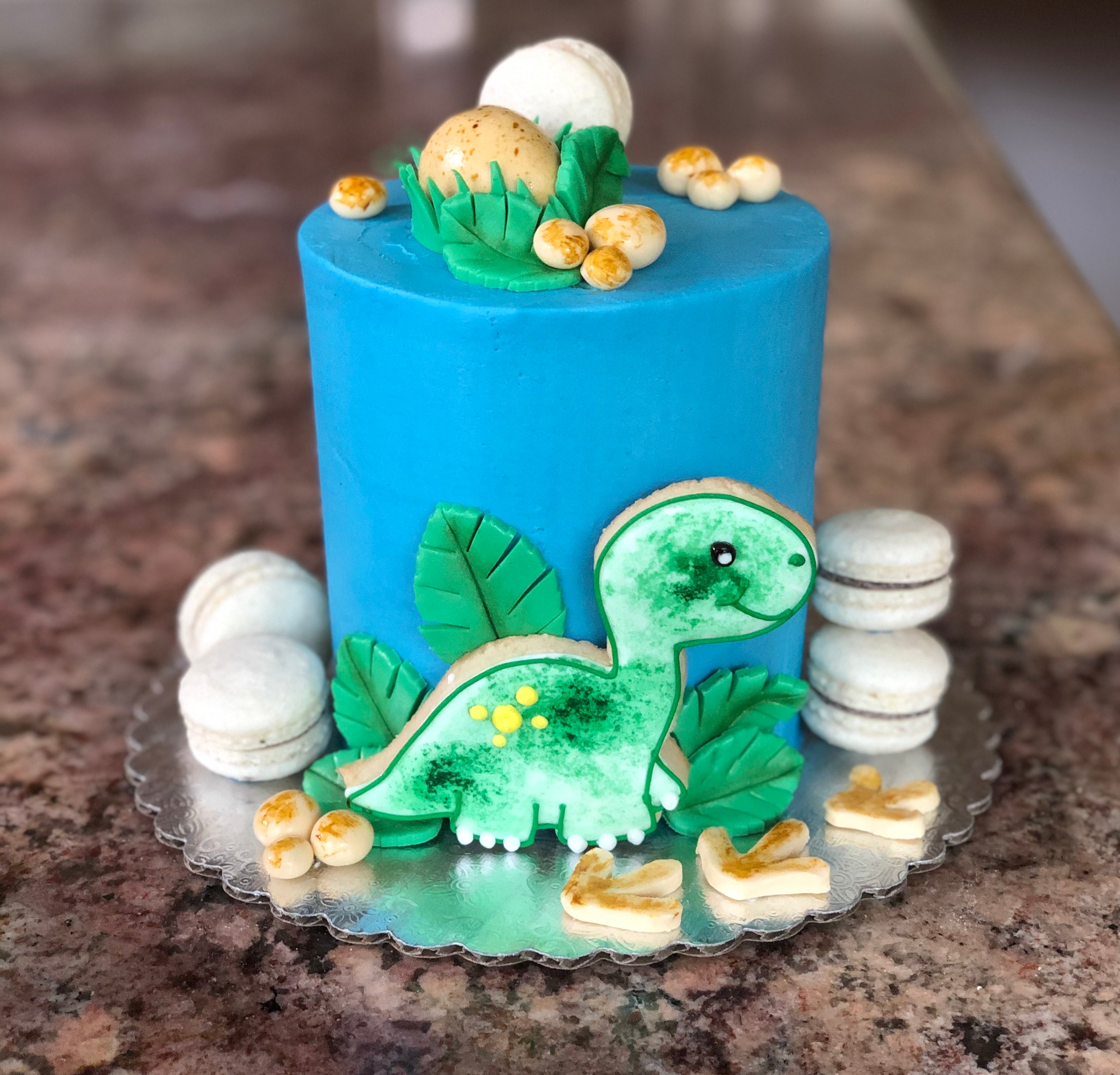 Baby Dino Smash Cake